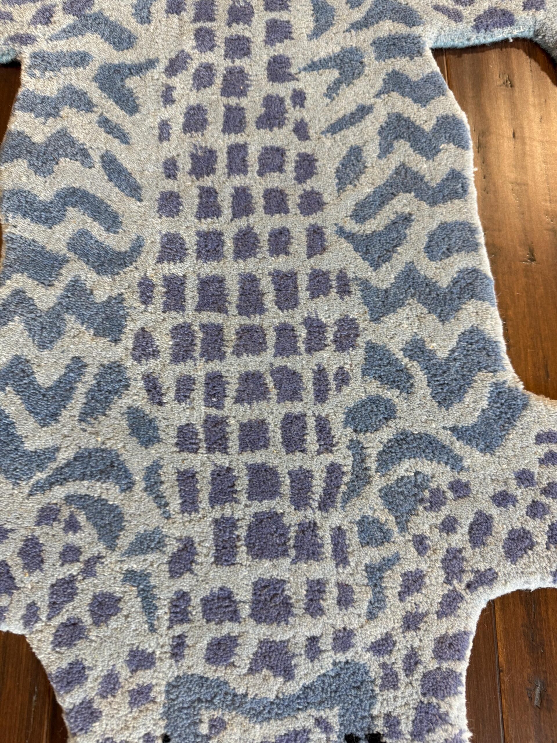 Handmade Wool Alligator Rug: Turkish Kids Room & Nursery Decor