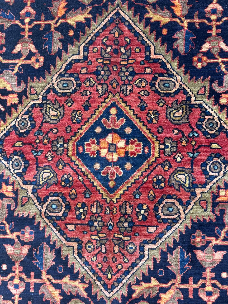4×6 ft Vintage Turkish Tribal Rug Wool Anatolian Carpet